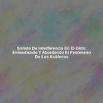 Sonido de Interferencia en el Oído: Entendiendo y Abordando el Fenómeno de los Acúfenos