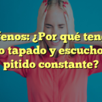 Acúfenos: ¿Por qué tengo el oído tapado y escucho un pitido constante?