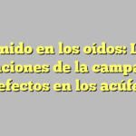 Sonido en los oídos: Las vibraciones de la campana y sus efectos en los acúfenos
