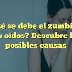 ¿A qué se debe el zumbido en los oídos? Descubre las posibles causas