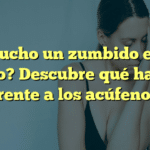 ¿Escucho un zumbido en mi oído? Descubre qué hacer frente a los acúfenos