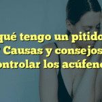 ¿Por qué tengo un pitido en el oído? Causas y consejos para controlar los acúfenos