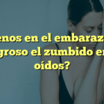 Acúfenos en el embarazo: ¿Es peligroso el zumbido en los oídos?