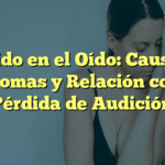 Ruido en el Oído: Causas, Síntomas y Relación con la Pérdida de Audición