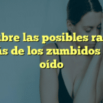 Descubre las posibles razones detrás de los zumbidos en el oído