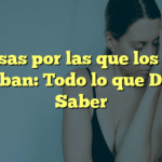 5 Causas por las que los Oídos Zumban: Todo lo que Debes Saber