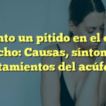 Siento un pitido en el oído derecho: Causas, síntomas y tratamientos del acúfeno