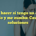 Qué hacer si tengo un oído tapado y me zumba: Causas y soluciones