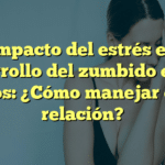 El impacto del estrés en el desarrollo del zumbido en los oídos: ¿Cómo manejar esta relación?