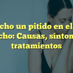 Escucho un pitido en el oído derecho: Causas, síntomas y tratamientos