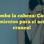 Me zumba la cabeza: Causas y tratamientos para el acúfeno craneal