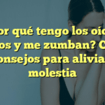 ¿Por qué tengo los oídos tapados y me zumban? Causas y consejos para aliviar la molestia