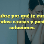 Descubre por qué te zumban los oídos: causas y posibles soluciones