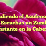 Entendiendo el Acúfeno: ¿Por qué Escuchas un Zumbido Constante en la Cabeza?