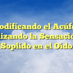 Decodificando el Acúfeno: Analizando la Sensación de Soplido en el Oído