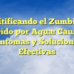 Desmitificando el Zumbido en el Oído por Agua: Causas, Síntomas y Soluciones Efectivas